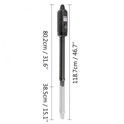 010139867381 - 18ft Dual Swing Gate Opener with Remote Control