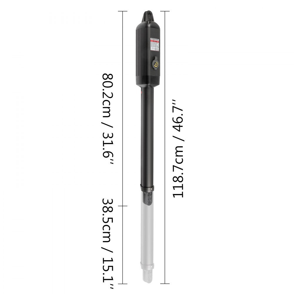 010268969107 - VEVOR Electric Gate Opener for Swing Gates, Remote Control Functionality