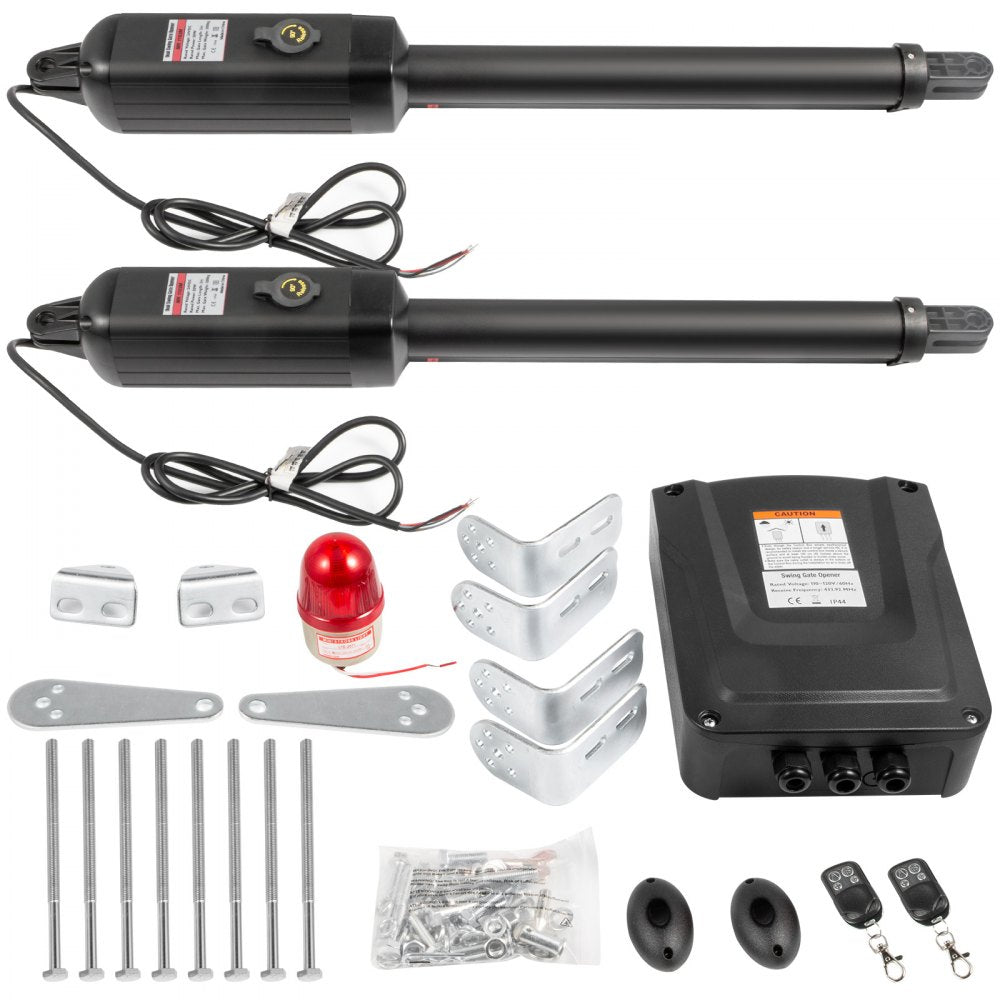 010821270192 - VEVOR Dual Swing Gate Opener Kit with Remote Control