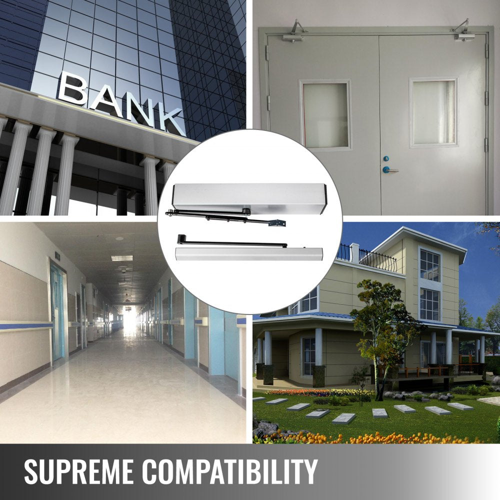 010399375922 - Durable Automatic Door Opener with Remote Controls and Sensor