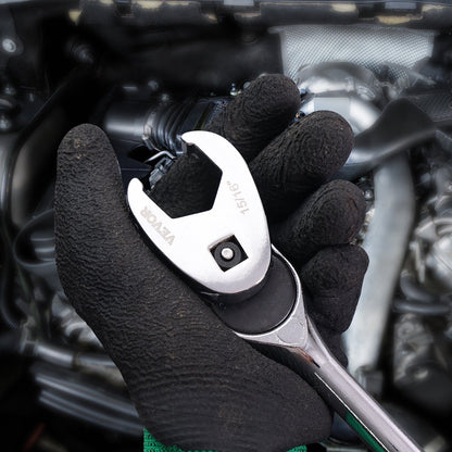 XMYGT0024 - 24-Piece Crowfoot Wrench Set with Extensions - SAE & Metric