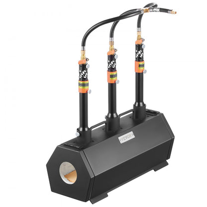 JHLJS03AF - 3-Burner Propane Forge for Metal Crafting, Durable Steel Construction