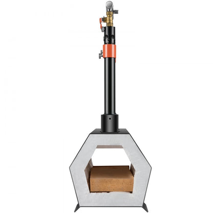 JHLJS02A - Portable Double Burner Propane Forge for Metalworking