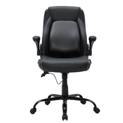 GF-82727H - High Back PU Leather Office Chair with Adjustable Lumbar Support