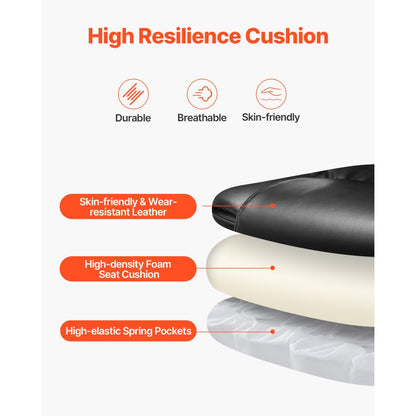 HC-2852 - Comfortable Ergonomic Office Chair with Recline & Footrest, 300lbs