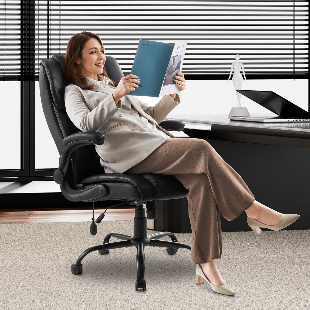 HC-2811-1 - Ergonomic Executive Office Chair with Lumbar Support and 360° Movement