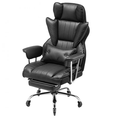 GF-82724H - Heavy-Duty Executive Chair with Adjustable Footrest and Lumbar Support