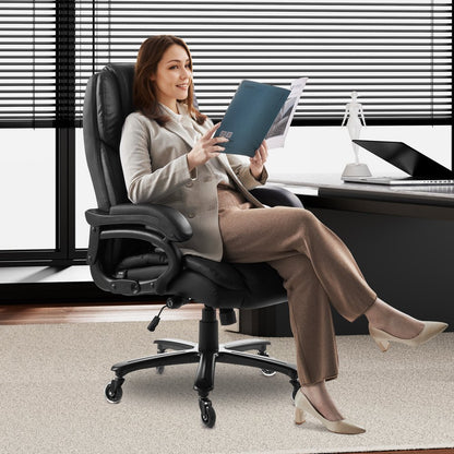 HC-2851 - Durable Office Chair with Lumbar Support, 500lbs Capacity