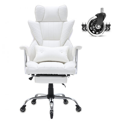 GF-82724H - Comfortable Reclining Office Chair with Footrest, 350 lbs Capacity