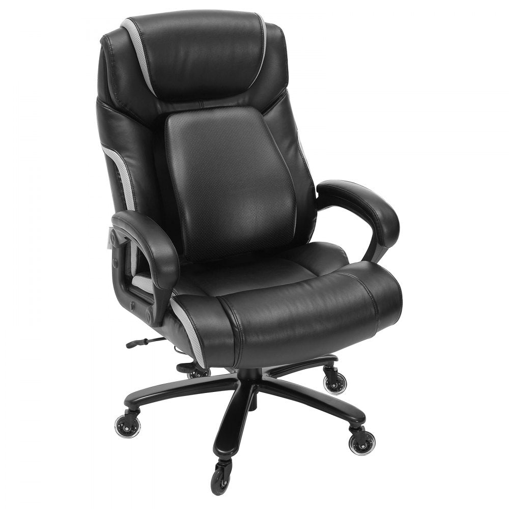 GF-82722H - Durable 400lbs Heavy-Duty Executive Office Chair with Metal Base