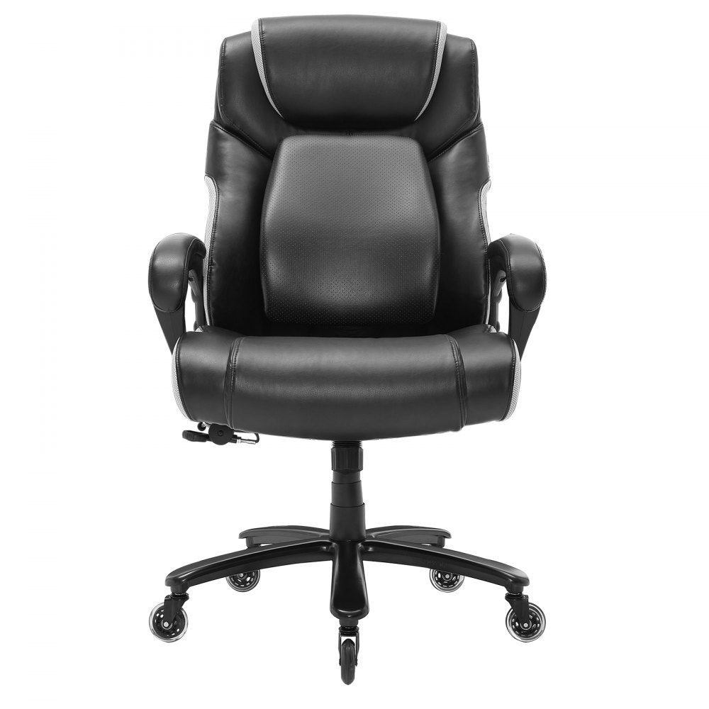 GF-82722H - Durable 400lbs Heavy-Duty Executive Office Chair with Metal Base