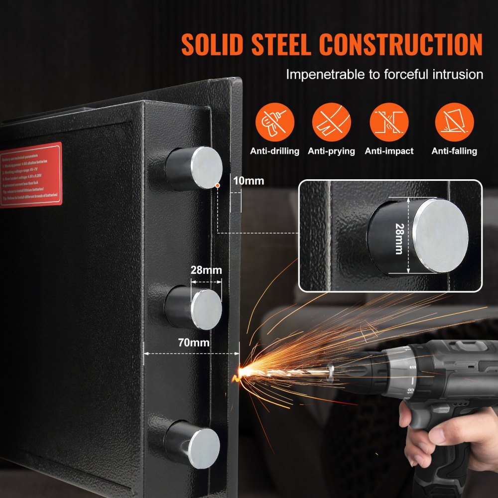 SS-515 - 20" Secure Depository Safe with Drop Slot & 2.5C Capacity