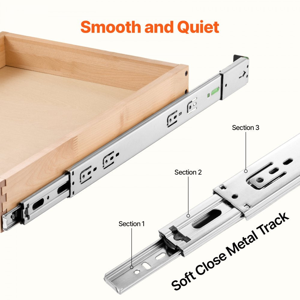 SKU-1 - 14"x21" Birch Wood Pull-Out Organizer with Soft Close Mechanism