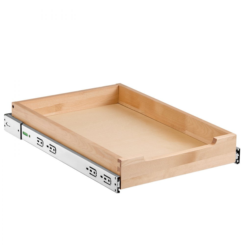 SKU-1 - 14"x21" Birch Wood Pull-Out Organizer with Soft Close Mechanism