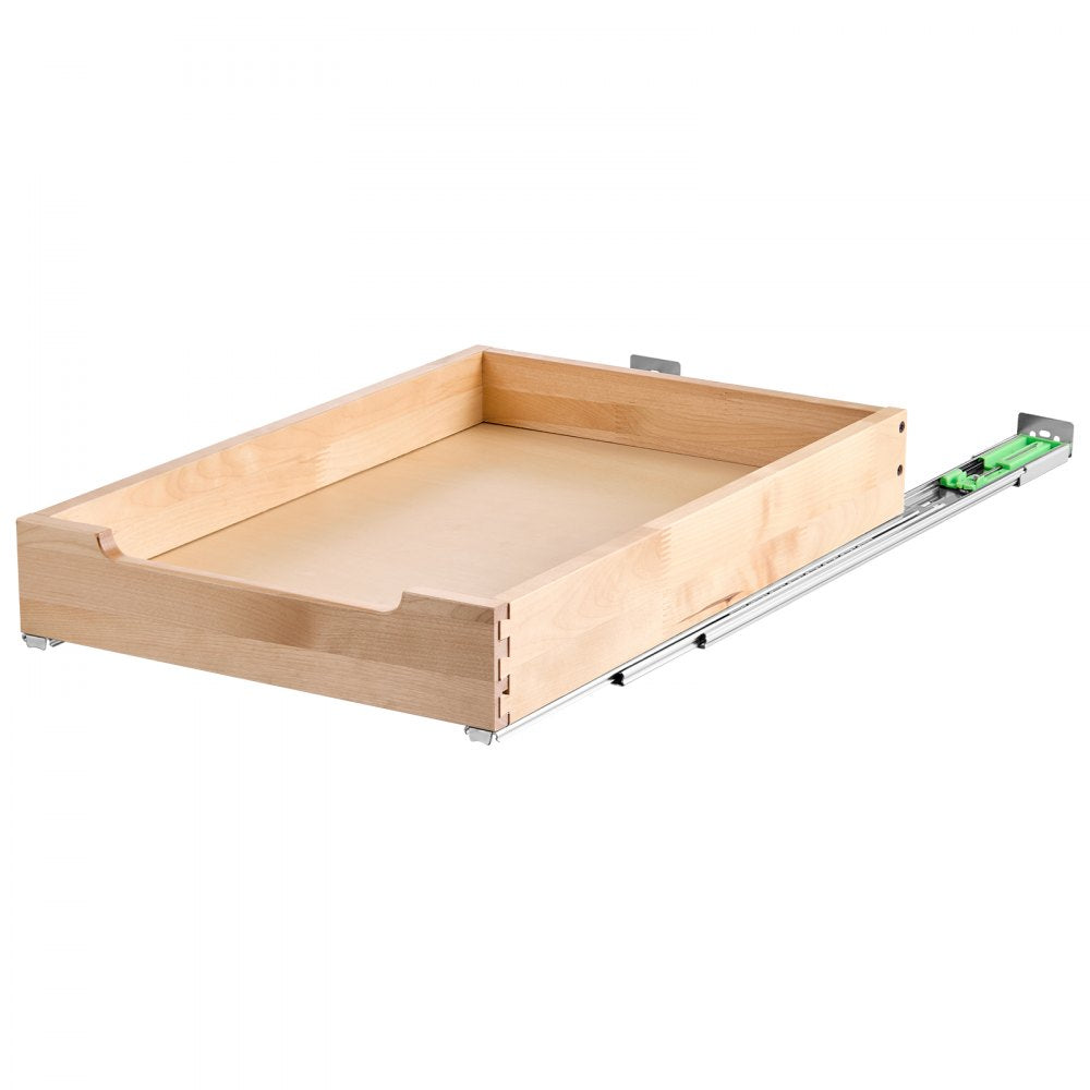 SKU-2 - Birch Wood Pull-Out Organizer 17x21 Inch for Smart Storage