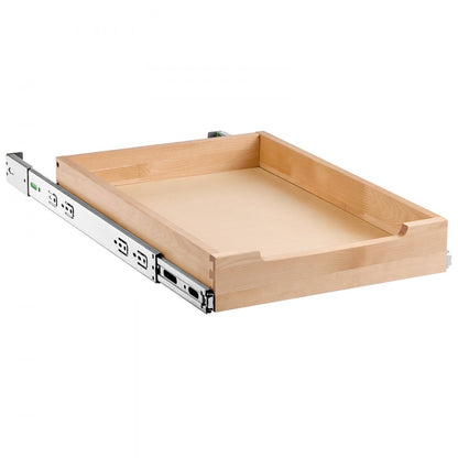 SKU-2 - Birch Wood Pull-Out Organizer 17x21 Inch for Smart Storage