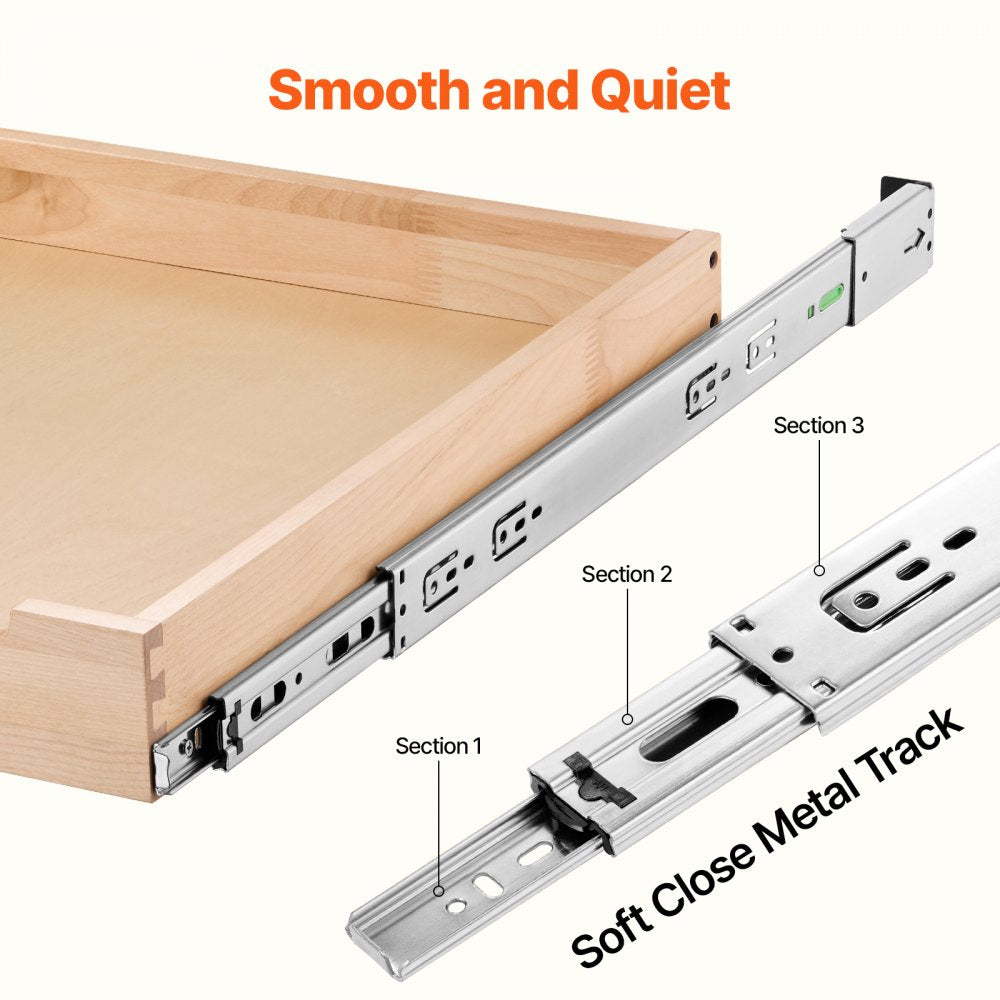 SKU-3 - Compact 20“ Birch Wood Pull Out Cabinet Organizer with Soft Close