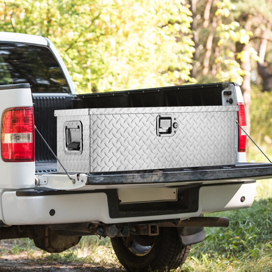 JL-TB19-1 - Heavy Duty 30x13x9.6" Aluminum Tool Box with Lock & Handle