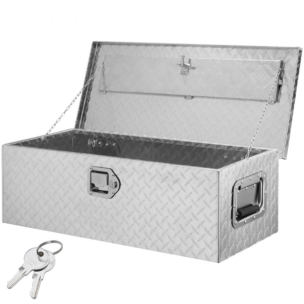 JL-TB19-1 - Heavy Duty 30x13x9.6" Aluminum Tool Box with Lock & Handle