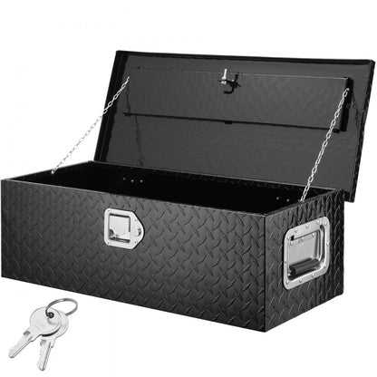 JL-TB19-1 - Heavy-Duty Waterproof Aluminum Tool Box with Diamond Tread