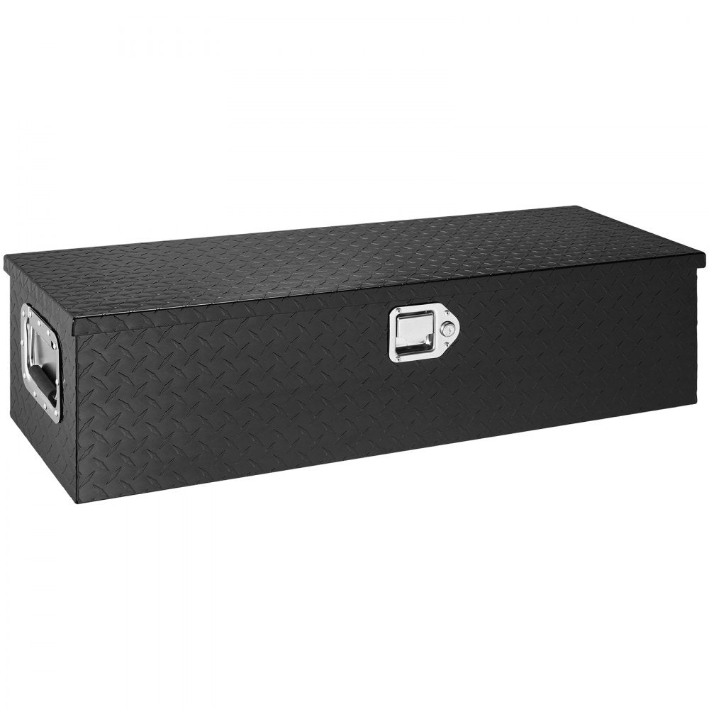 JL-TB19-2 - 39" Heavy-Duty Aluminum Truck Bed Toolbox with Lock & Handles