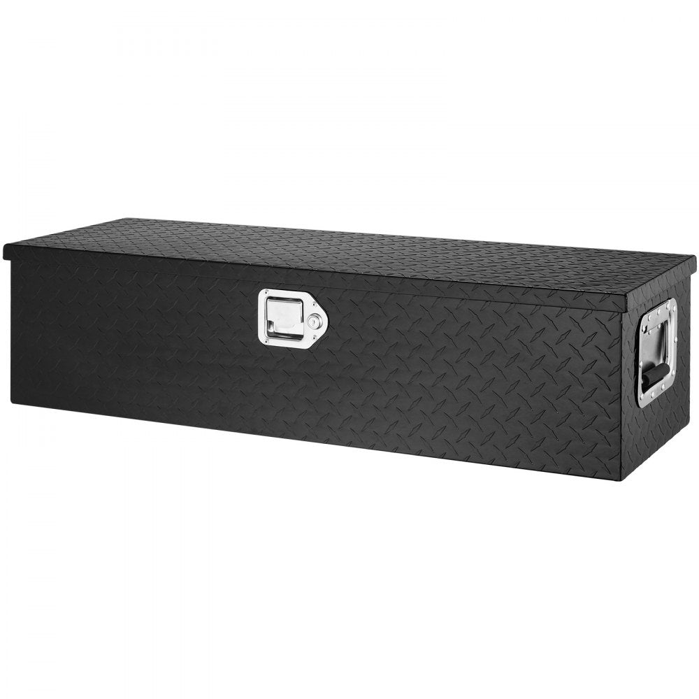 JL-TB19-2 - 39" Heavy-Duty Aluminum Truck Bed Toolbox with Lock & Handles
