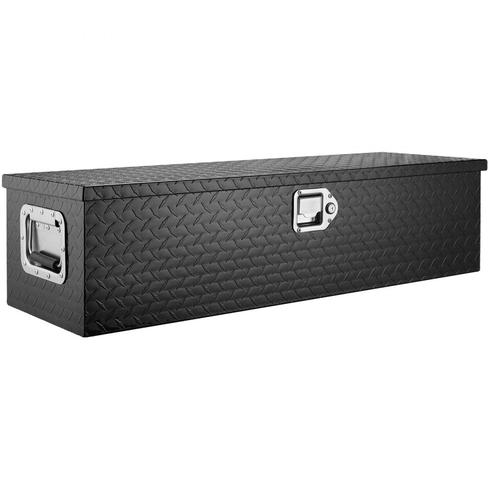 JL-TB19-2 - 39" Heavy-Duty Aluminum Truck Bed Toolbox with Lock & Handles