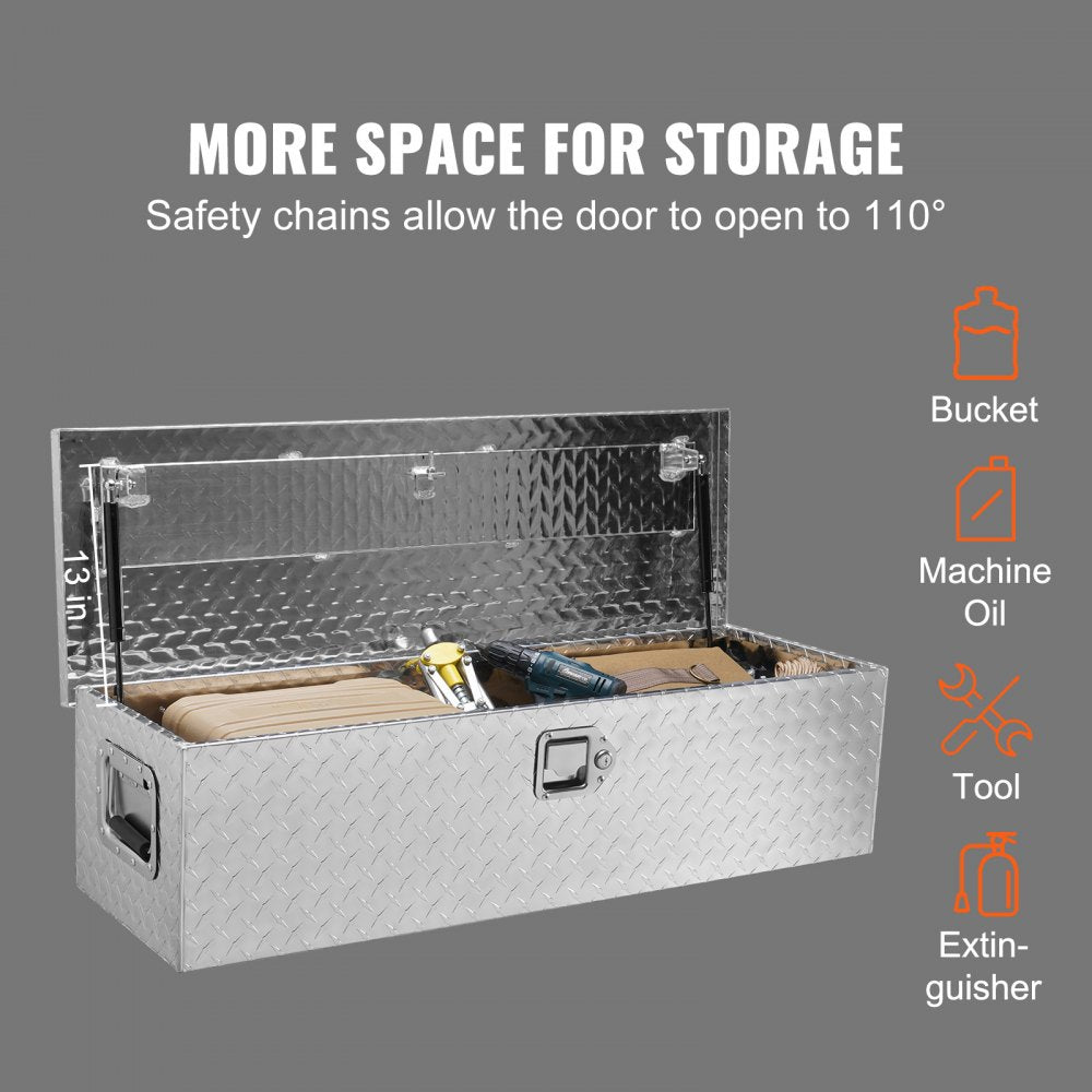 JL-TB19-2 - Heavy-Duty Waterproof Aluminum Tool Box with Secure Locking Mechanism