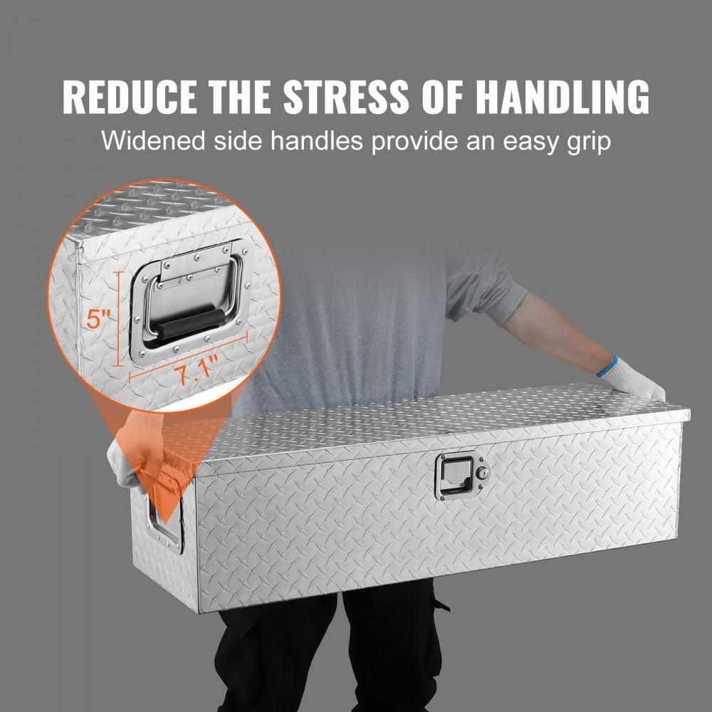 JL-TB19-2 - Heavy-Duty Waterproof Aluminum Tool Box with Secure Locking Mechanism