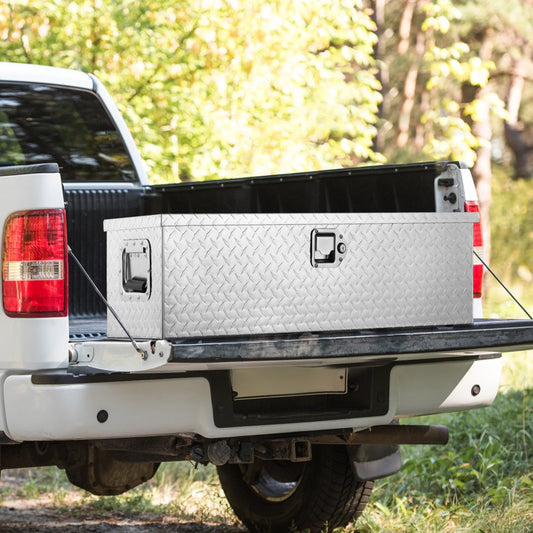 JL-TB19-2 - Heavy-Duty Waterproof Aluminum Tool Box with Secure Locking Mechanism