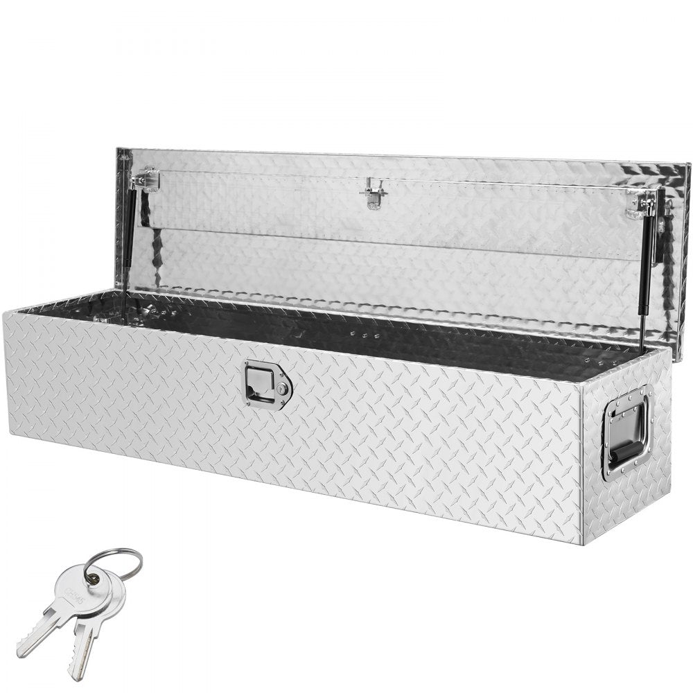 JL-TB19-3 - 48” Lightweight Aluminum Tool Box with Side Handles