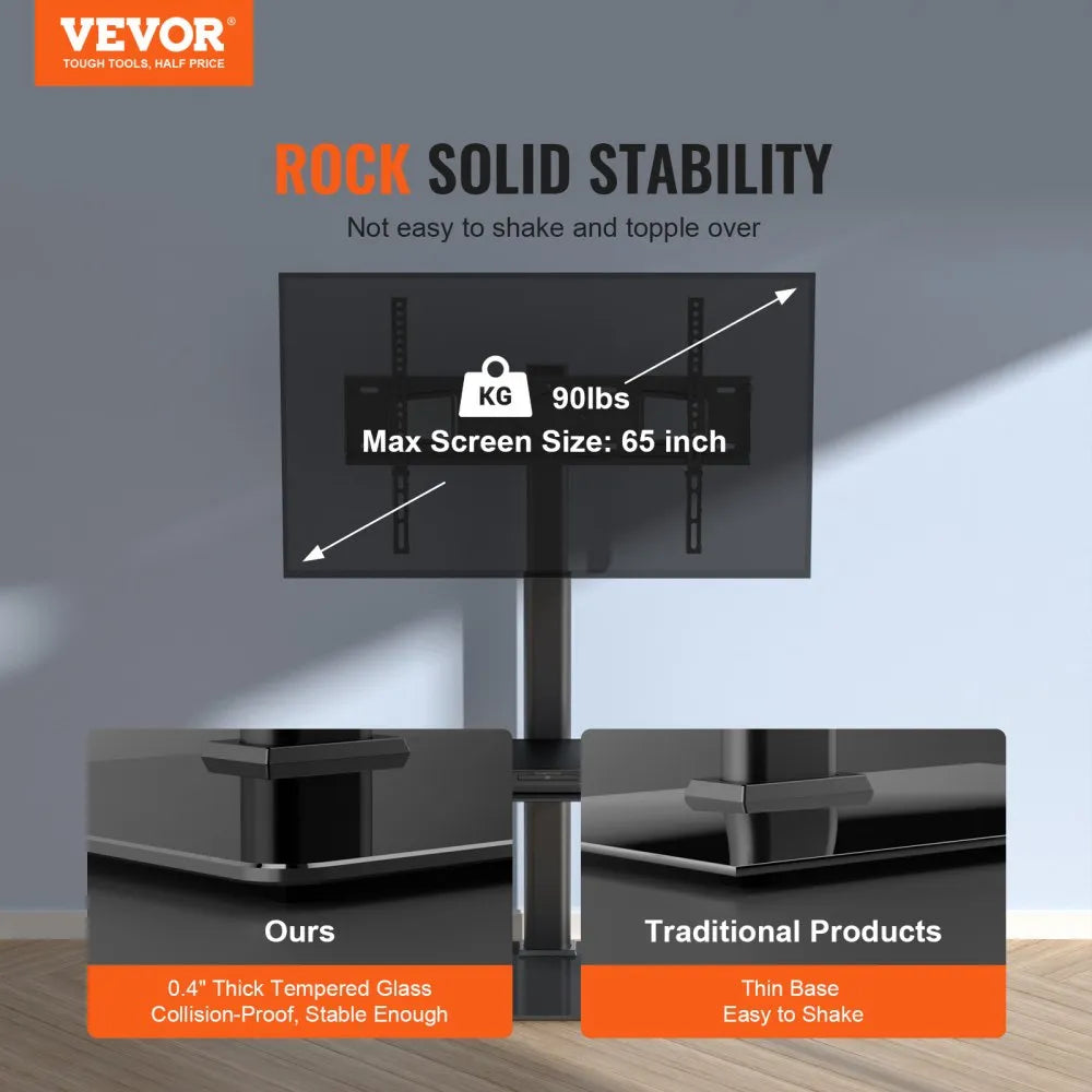 010310402515 - Silent Motorized TV Stand for 32-65 inch TVs