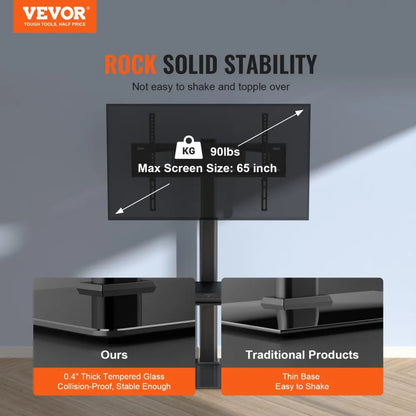 010310402515 - Silent Motorized TV Stand for 32-65 inch TVs
