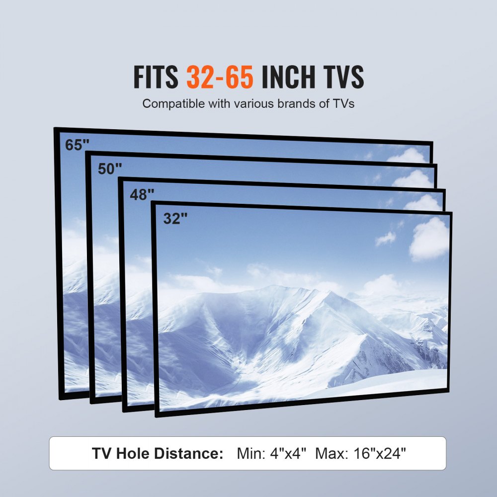 010310402515 - Silent Motorized TV Stand for 32-65 inch TVs
