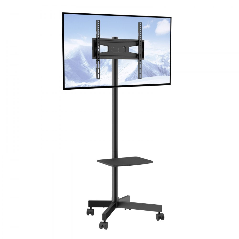 010281117867 - Adjustable Mobile TV Stand for 23-60 inch TVs with Wheels