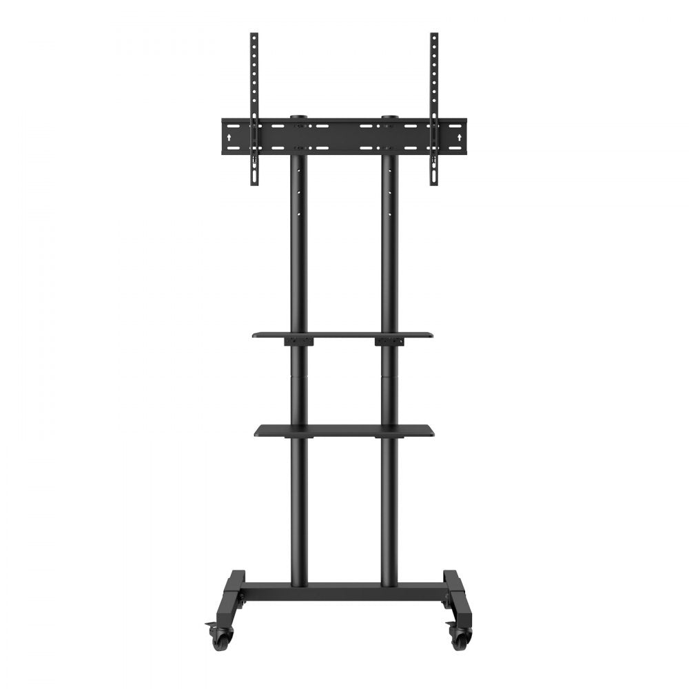 010274765088 - Adjustable Mobile TV Stand for 32-70 Inch Screens, 60-67 Inch Height