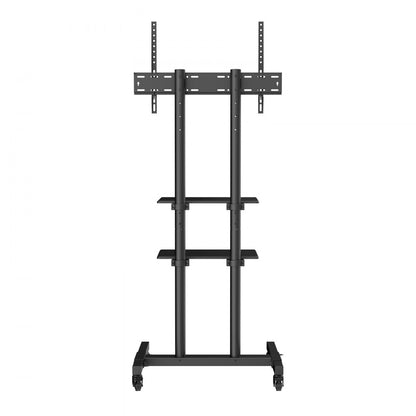 010274765088 - Adjustable Mobile TV Stand for 32-70 Inch Screens, 60-67 Inch Height