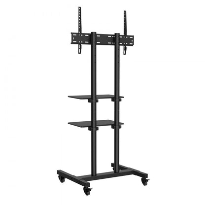 010274765088 - Adjustable Mobile TV Stand for 32-70 Inch Screens, 60-67 Inch Height