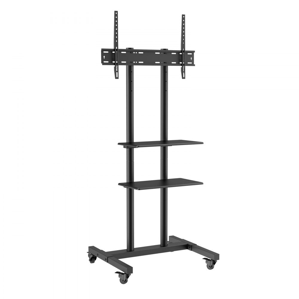 010274765088 - Adjustable Mobile TV Stand for 32-70 Inch Screens, 60-67 Inch Height