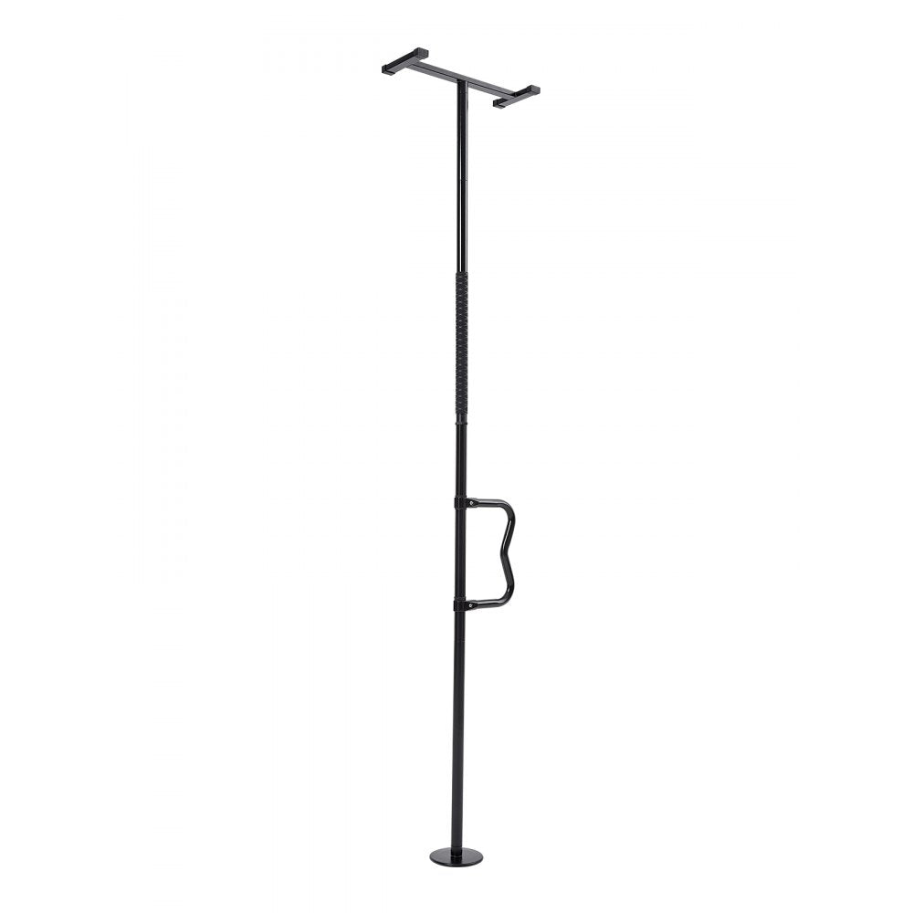 HFK-2414-B - Adjustable Floor-to-Ceiling Grab Bar, 300lbs Support, 7-10ft Height
