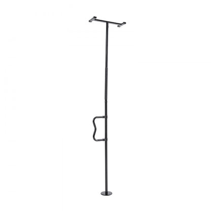 HFK-2414-B - Adjustable Floor-to-Ceiling Grab Bar, 300lbs Support, 7-10ft Height
