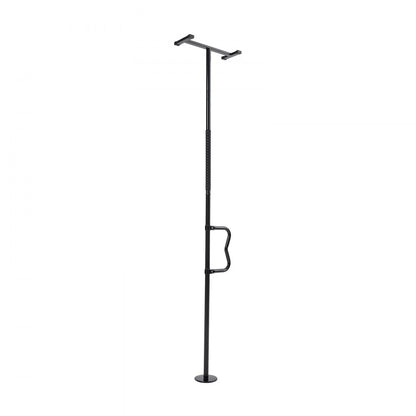 HFK-2414-B - Adjustable Floor-to-Ceiling Grab Bar, 300lbs Support, 7-10ft Height