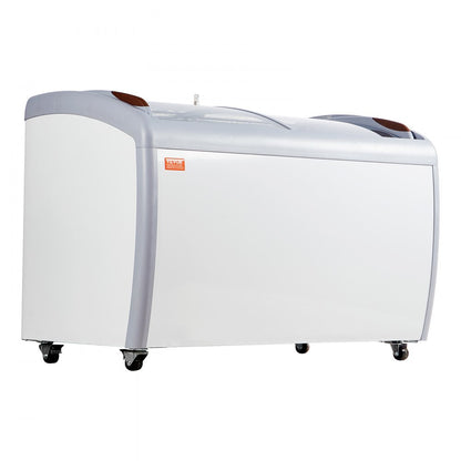 RI-360A - 362L Ice Cream Display Case with LED Lighting & Security Doors