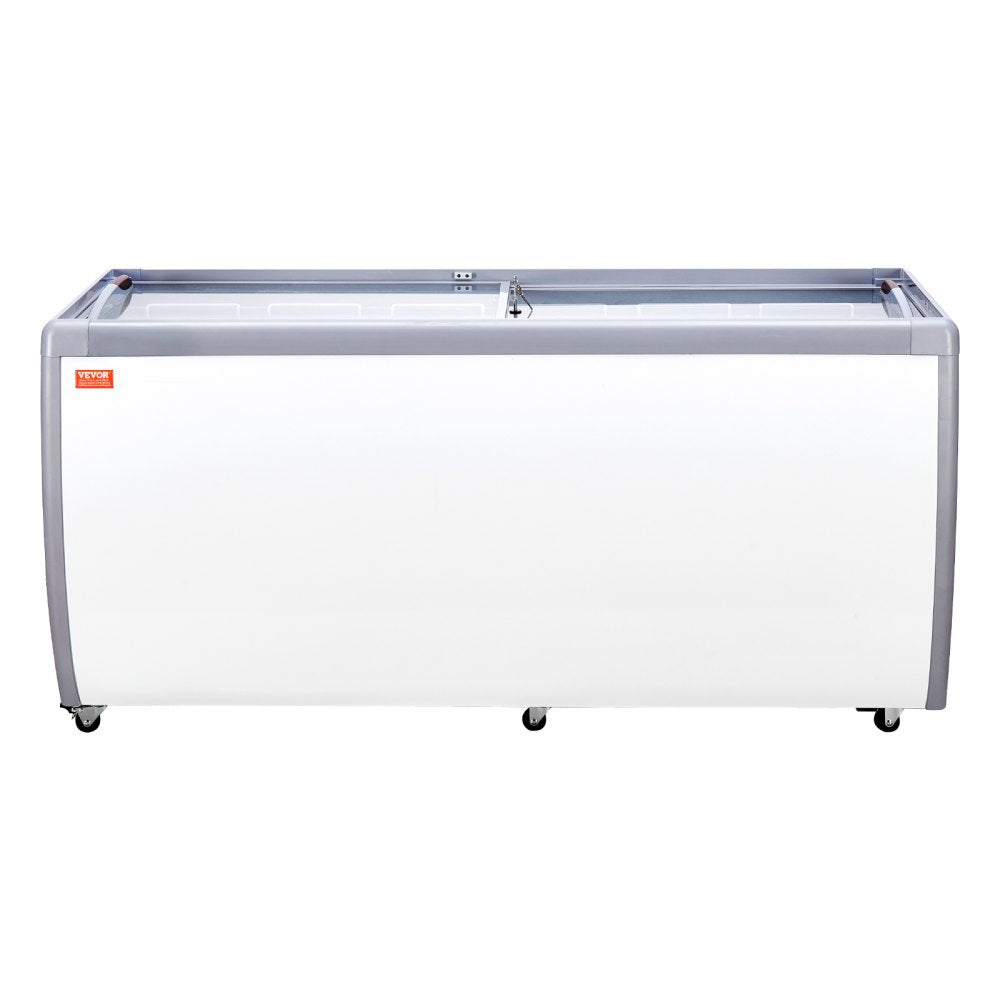 RI-560DC - 20 cu. ft. Commercial Ice Cream Display Case with Sliding Glass Doors