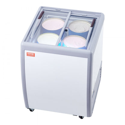 RI-160DC - 158L VEVOR Ice Cream Display Case for Restaurants and Stores