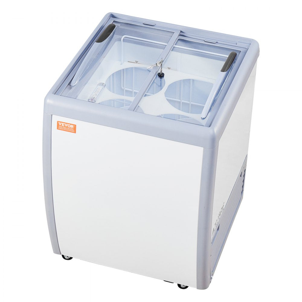 RI-160DC - 158L VEVOR Ice Cream Display Case for Restaurants and Stores