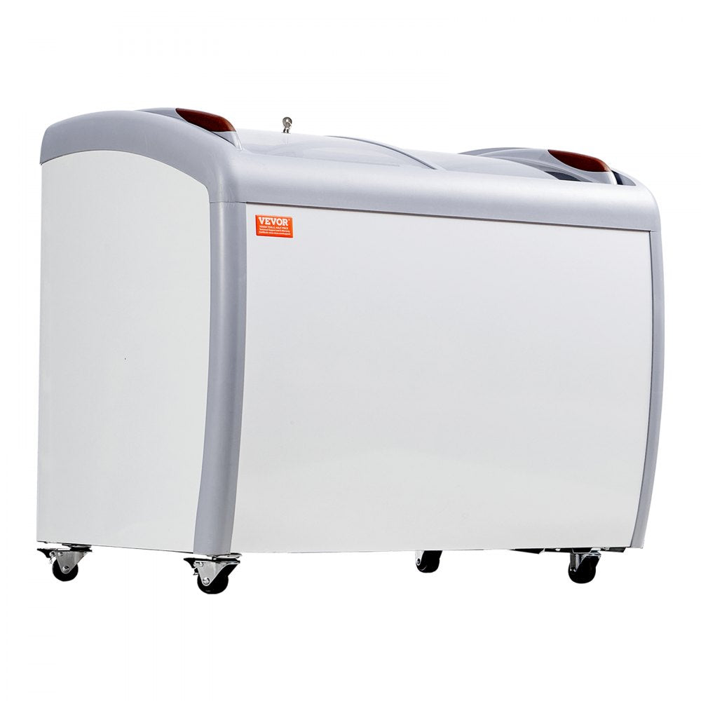 RI-260A - 9.3 Cu.ft VEVOR Chest Freezer with LED Lighting & Glass Door