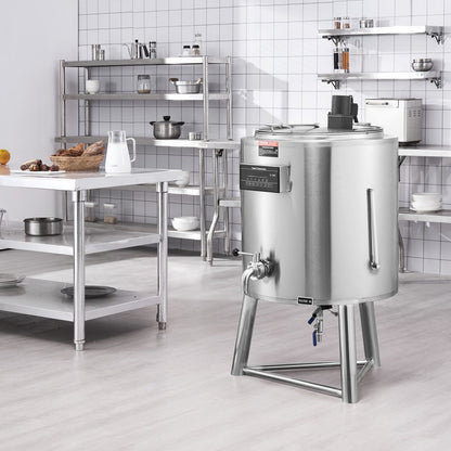 ZD-100L - 100L Stainless Steel Milk Pasteurizer for Enhanced Flavor & Efficiency