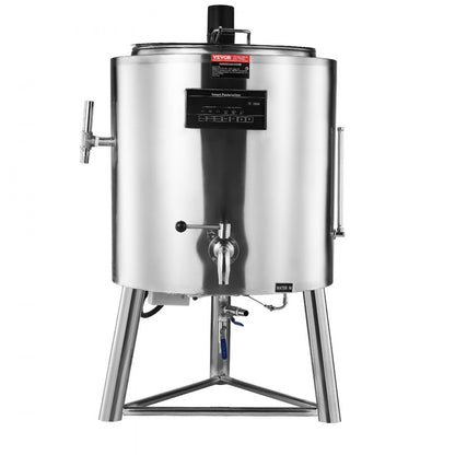 ZD-100L - 100L Stainless Steel Milk Pasteurizer for Enhanced Flavor & Efficiency