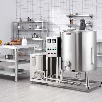 ZD-150L - 150L Stainless Steel Milk Pasteurizer for Versatile Beverage Processing